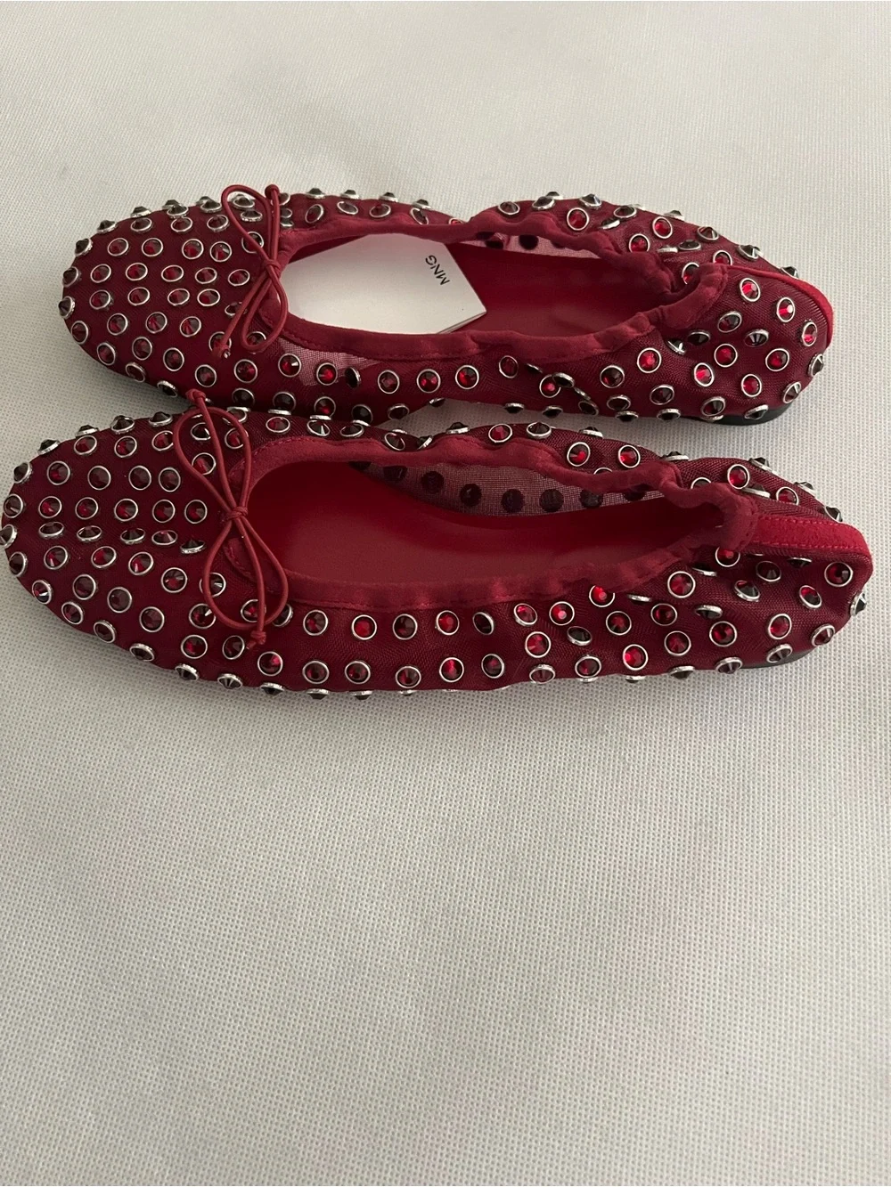 Mango burgundy ballet